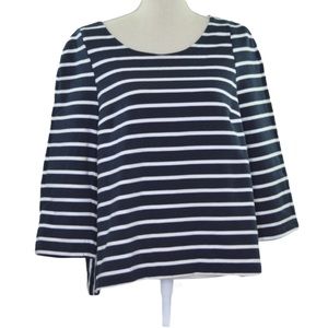 Lord & Taylor Striped Tunic Top NWT